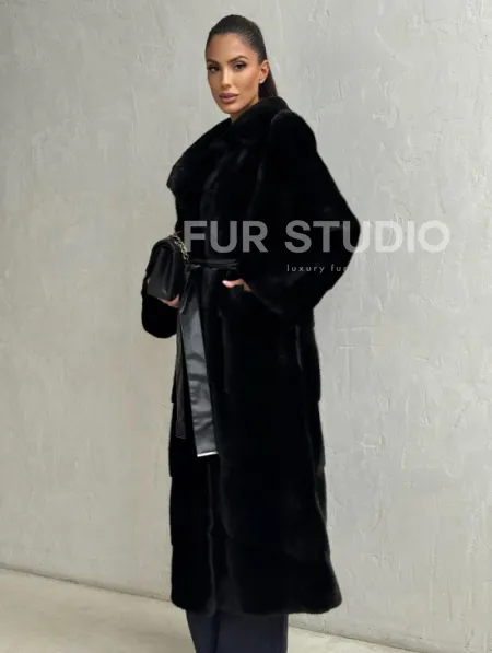 Шуба норка - паркетная раскладка - фото 5