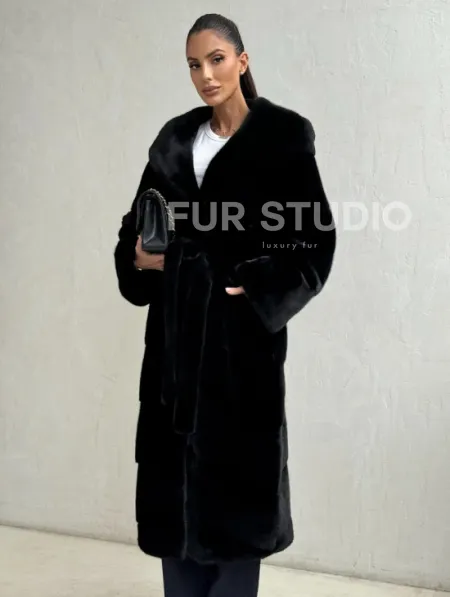 Шуба из американской норки Blackglama - фото 7