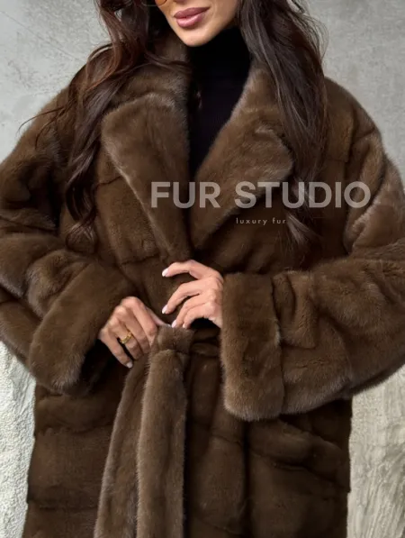 Норковая шуба 2026 - фото 1