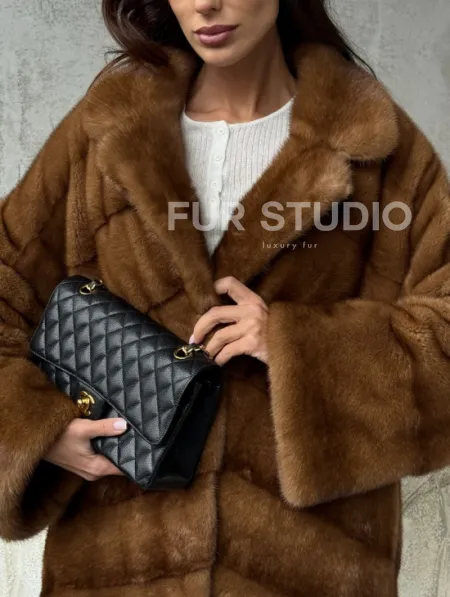 Полушубок норковый - автоледи - фото 1