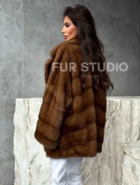 Полушубок норковый - автоледи - фото 7