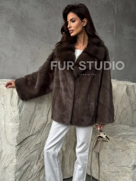 Норковая шуба автоледи - фото 6