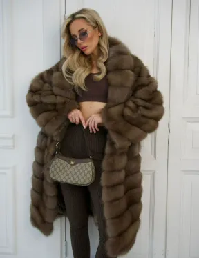 Шуба из куницы - фото 0