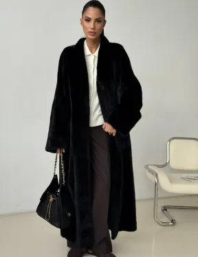Длинная норковая шуба BLACKGLAMA - фото 7