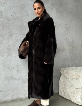 Натуральная норковая шуба - фото 10