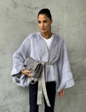 Короткая норковая шуба - фото 7