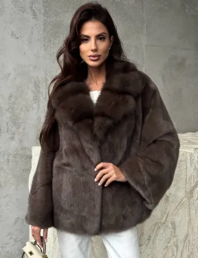 Норковая шуба автоледи - фото 0