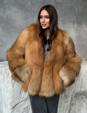 Шуба из лисы - фото 0
