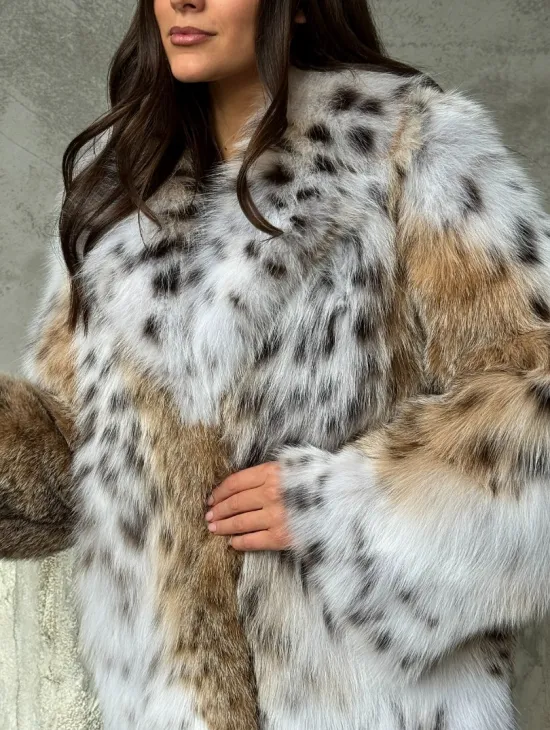 Шуба из рыси - фото 2