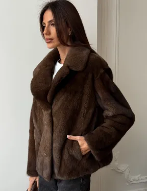 Норковый пиджак - фото 5