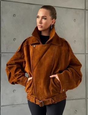 Замшевая куртка-косуха - фото 14