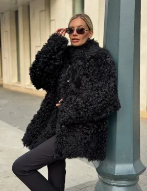 Дубленка из натуральной овчины Тиградо - фото 10